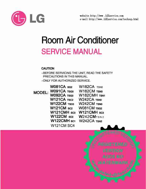 LG Electronics Air Conditioner W091CA TSG0-page_pdf